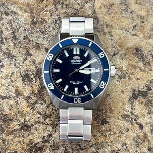 Orient “Kanno” Men’s Watch Automatic Diver 200m Blue Dial